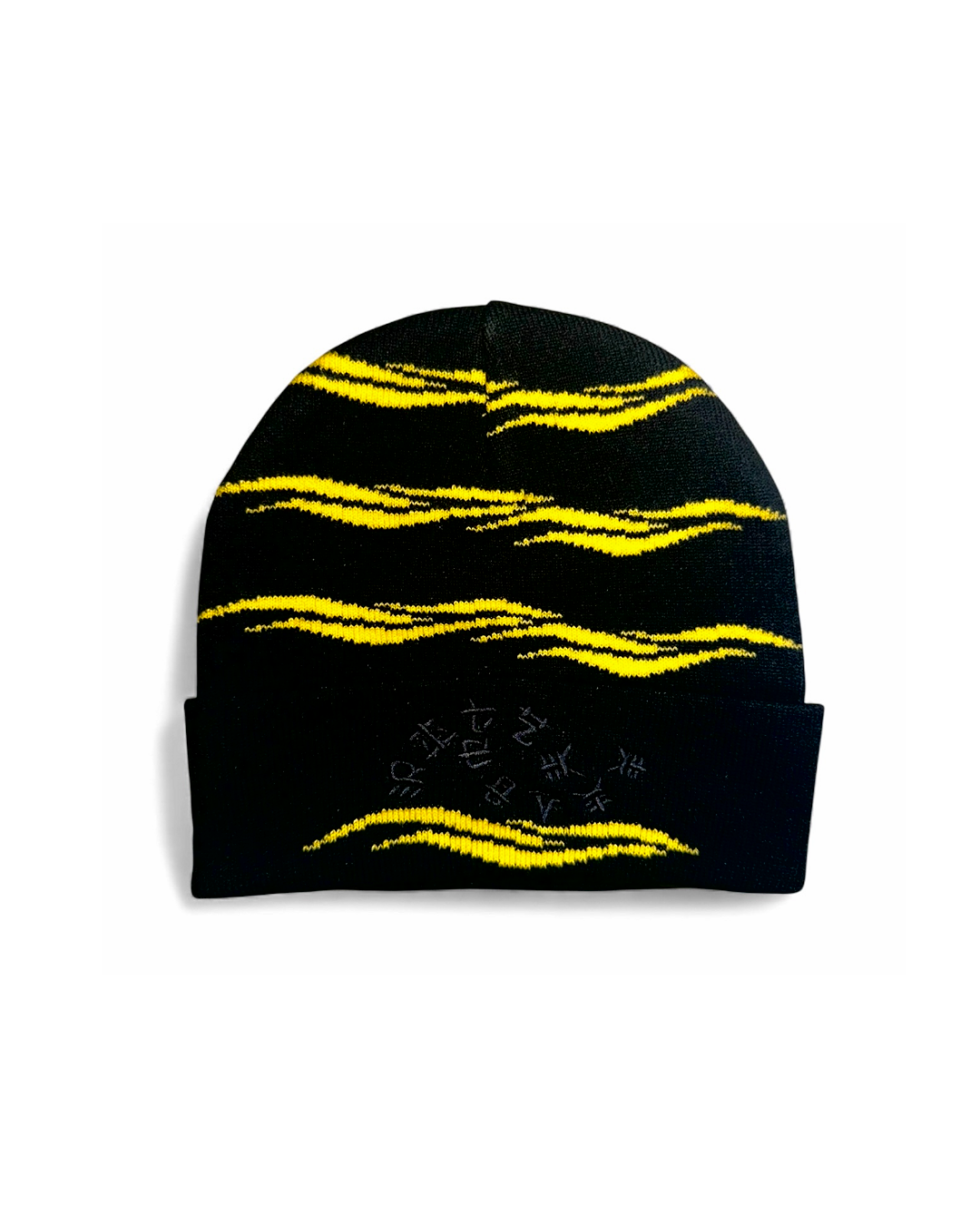 1 of 1 “YELLOW TSUNAMI” BEANIE