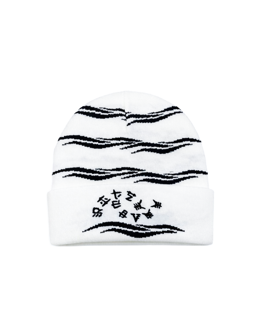 “WHITE TSUNAMI” BEANIE