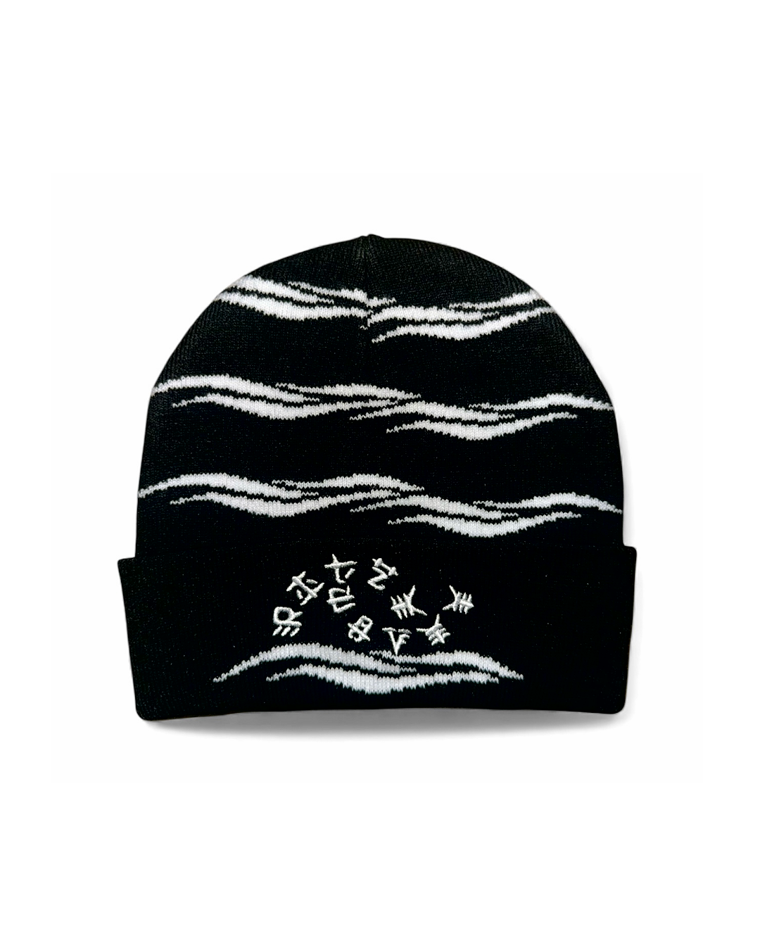 “BLACK TSUNAMI” BEANIE