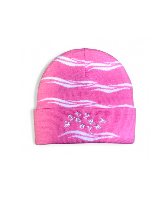 “PINK TSUNAMI” BEANIE