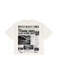 RITZYYWAVYY “NEWSPAPER ” TEE